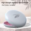 ARGOMAX Aligner Holder, Retainer Case Compatible with Invisalign, Silicone Inner Support Protection, Magnet Closure Braces Box, 1 Piece Orthodontic Box (White Case + Rose Red Silicone). view 4