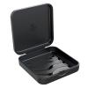 ARGOMAX Retainer Case, Aligner Case, Braces Box Compatible with Invisalign, 1 Piece Orthodontic Box (Black). view 1