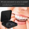 ARGOMAX Retainer Case, Aligner Case, Braces Box Compatible with Invisalign, 1 Piece Orthodontic Box (Black). view 3