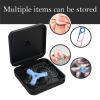 ARGOMAX Retainer Case, Aligner Case, Braces Box Compatible with Invisalign, 1 Piece Orthodontic Box (Black). view 4