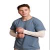Cottonique Allergy-Free Organic Cotton Therapeutic Arm Sleeve for Eczema, Psoriasis, and Contact Dermatitis (Natural, Medium) view 1