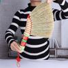 DECHOUS Household Small Broom Material Dust Broomstick Desktop Broom Home Random view 3
