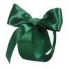 Green Satin Ribbon, 24 Yards 2 inch Wide Silky Gift Ribbon for Bow Making, Christmas Gift Wrapping, Box Packaging, Crafting, Christmas Tree Decorations view 1