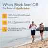 adalin Black Seed Oil Liquid 16.8 fl oz | Nigella Sativa Seed Oil | High Thymoquinone | Cold Pressed | Glass Bottle | Blackseed | Vegan | Gluten Free view 4