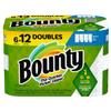 Bounty Select-A-Size Paper Towels, 6 Double Rolls, White, 90 Sheets Per Roll view 1