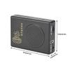 Buddha Machine, Buddhism Supplies Cycle Hall of Amitabha Buddha Dedicated Black Prayer Machine for The Single view 3