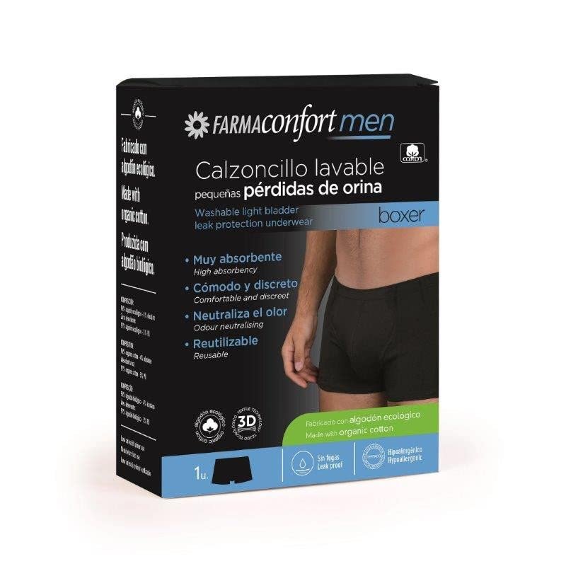 0001124 Large Lightweight Incontinence Boxer Shorts