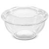 VeZee 32oz Disposable Rose/Salad Bowls with Dome Lids - Clear Plastic Salad Containers - Leak Proof : Perfect For Salad, Meal Prep and Fruits : Set of 450 view 3