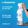 TransformHQ L-Glutamine Powder, 500G, 100 Servings - Gluten Free, Non-GMO view 3