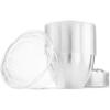 VeZee 48oz Disposable Rose/Salad Bowls with Dome Lids - Clear Plastic Salad Containers - Leak Proof : Perfect For Salad, Meal Prep and Fruits : Set of 150 view 3