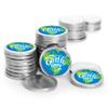 80ct Earth Day Candy Party Favors Chocolate Coins Promotional items Classroom, Silver Foil (80 Pack) view 1