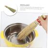 GANAZONO Pot Cleaning Brush Natural Straw Weaving Dish Scrub Brush for Kitchen Cleaning and for Pots Pans and Dishes view 4