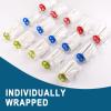 15 Pieces Rolling Tube Toothpaste Squeezer Toothpaste Seat Holder Stand Rotate Toothpaste Dispenser for Bathroom (3 Color) view 4