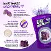 Ninong's Dessert Lab Ube Pancake Mix, Ube Flavored Buttermilk Pancake Mix with Real Ube, Makes Ube Cakes, Waffles, Crepes and more, Just Add Water (1 Pound) view 3
