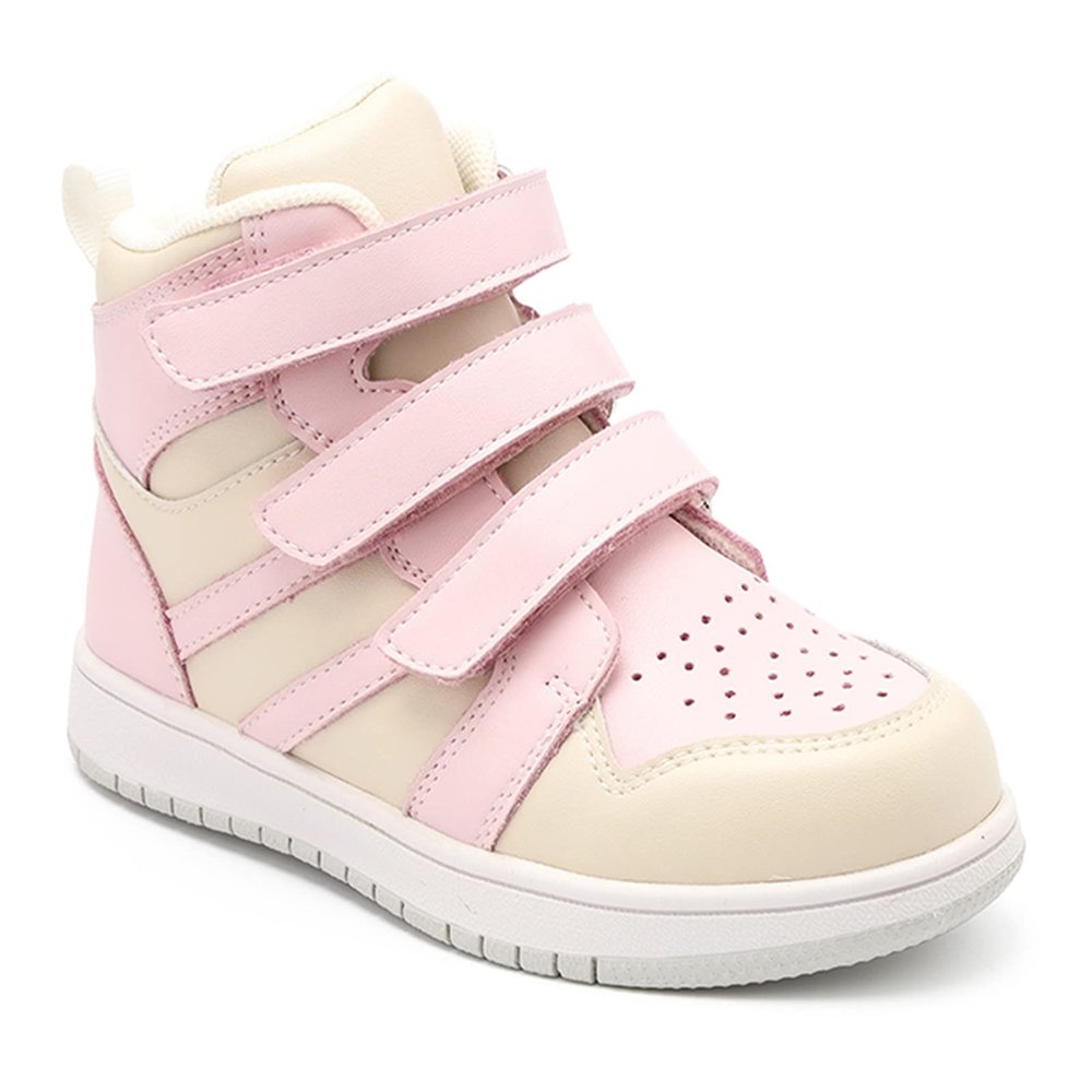 Kids Orthopedic Corrective Shoes for Boys and Girls'Foot Problems with Arch & Ankle Support,Anti-Slip Soles Pink