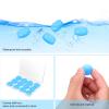18 Pairs Noise Cancelling Ear Plugs for Sleeping, Swimming, Concerts, Snoring, Airplanes, Travel, Work, Studying - Soft, Reusable, Moldable Silicone with Case view 3