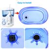 6 Pcs Replacement Part Reservoir Tank Valve Rubber Gasket, Blue Washer Reservoir Plug Compatible with Waterpik Water Flossers WP900, WP112, WP250, WP300, Ultra, Nano, Traveler, VAVA, H2o (Black) view 4
