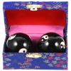 GLEAVI 2pcs Metal Massage Balls for Hand Therapy Exercise Baoding Balls Chime for Relief Random Color view 1