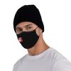 America Italy Friendship Flag Face Mask Washable Reusable Adults Breathable with 2 Filters Black view 3
