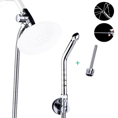 V-Frankness Shower Enema Kit with 100 Inches Hose, Water Control Valve, and Diverter, Colonic Douche System Cleaner for Men and Women