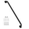 36 Inch Shower Grab Bar Oil Rubbed Black, Munzong Anti Slip Bathroom Grab Bar, Knurled Bathroom Balance Bar,Safety Hand Rail Support Handicap Elderly Injury Senior Assist Bath Handle view 1