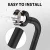 36 Inch Shower Grab Bar Oil Rubbed Black, Munzong Anti Slip Bathroom Grab Bar, Knurled Bathroom Balance Bar,Safety Hand Rail Support Handicap Elderly Injury Senior Assist Bath Handle view 4