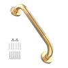 20 Inch Anti Slip Shower Grab Gold, Munzong Bathroom Grab Bar, Knurled Bathroom Balance Bar,Safety Hand Rail Support Handicap Elderly Injury Senior Assist Bath Handle view 1