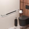 36 Inch Shower Grab Bar w/Anti Slip Rubber Grip, Munzong Stainless Steel Bathroom Grab Bar, Chrome Bathroom Balance Bar,Safety Handrail Support,Handicap Injury Elderly Senior Assist Bath Handle view 4