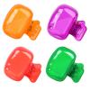 Eaezerav 4 Pack Toothbrush Covers Caps, Tooth Brush Protector Toothbrush Coverings Clips Portable Plastic Tooth Brush Head Case for Travel, Business, Camping, School, Home view 1