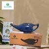 2activelife Yoga Neti Pot for Sinus & Congestion Cleaning| Microwave and Dishwasher Friendly | Leak Proof Durable Ceramic Neti Pot| Nasal Wash Handcrafted Durable Ceramic - Elegant Blue Color view 2