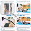 Fisher Traction Lower Back Decompression Device  Lumbar Traction for Spinal Decompression  Patented Stretcher Strap Release for Spinal Rehydration  Lightweight & Portable (Under 230 lbs) view 3