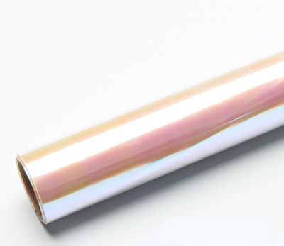 Flower Wrapping Paper Magic Color Film Iris cellophane Lollipop Bouquet Wrapping Paper Wrapping Paper Color Film [3.5 Wire] 58CM*10 Yard ROLL