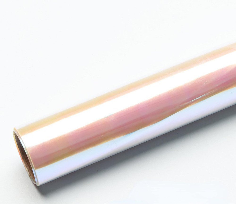 Flower Wrapping Paper Magic Color Film Iris cellophane Lollipop Bouquet Wrapping Paper Wrapping Paper Color Film [3.5 Wire] 58CM*10 Yard ROLL