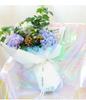 Flower Wrapping Paper Magic Color Film Iris cellophane Lollipop Bouquet Wrapping Paper Wrapping Paper Color Film [3.5 Wire] 58CM*10 Yard ROLL view 4