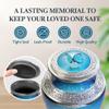 Malaika Memorials Blue Butterfly Urn for Ashes for Women/Men, Cremation Urns for Human Ashes Adult Female/Male, 200 Cubic Inch Capacity view 3