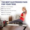 20 Pcs Large TENS Unit Electrode Pads Compatible with MEDVICE, NURSAL, Belifu, NueMedics TENS, VOVOU Upgraded Self-Adhesive Latex-Free 3.5mm Snap TENS Replacement Pads Patches Reuse More Than 50 Times view 3