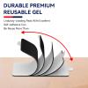 10 Pcs Stronger Large TENS Unit Pads Compatible with MEDVICE, NURSAL, Belifu, Brilnurse TENS Units, VOVOU 3.5mm Snap Latex-Free TENS Unit Replacement Pads Electrode Patches Reuse More Than 50 Times view 2
