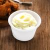 Deep 4 Oz Disposable Food Serving Cups Heavy-Duty, 100% Biodegradable, Plastic Free| Made of Eco-Friendly Plant-Based Sugarcane Bagasse Fibers| Compostable Cups for Parties | Pack of 50 view 4
