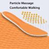 Sneakers Insoles High Elastic Cushioning Comfort Breathable Athletics Insole Running Walking Insole Women Man (US(M 8-8.5 /W 9-9.5), Orange) view 4