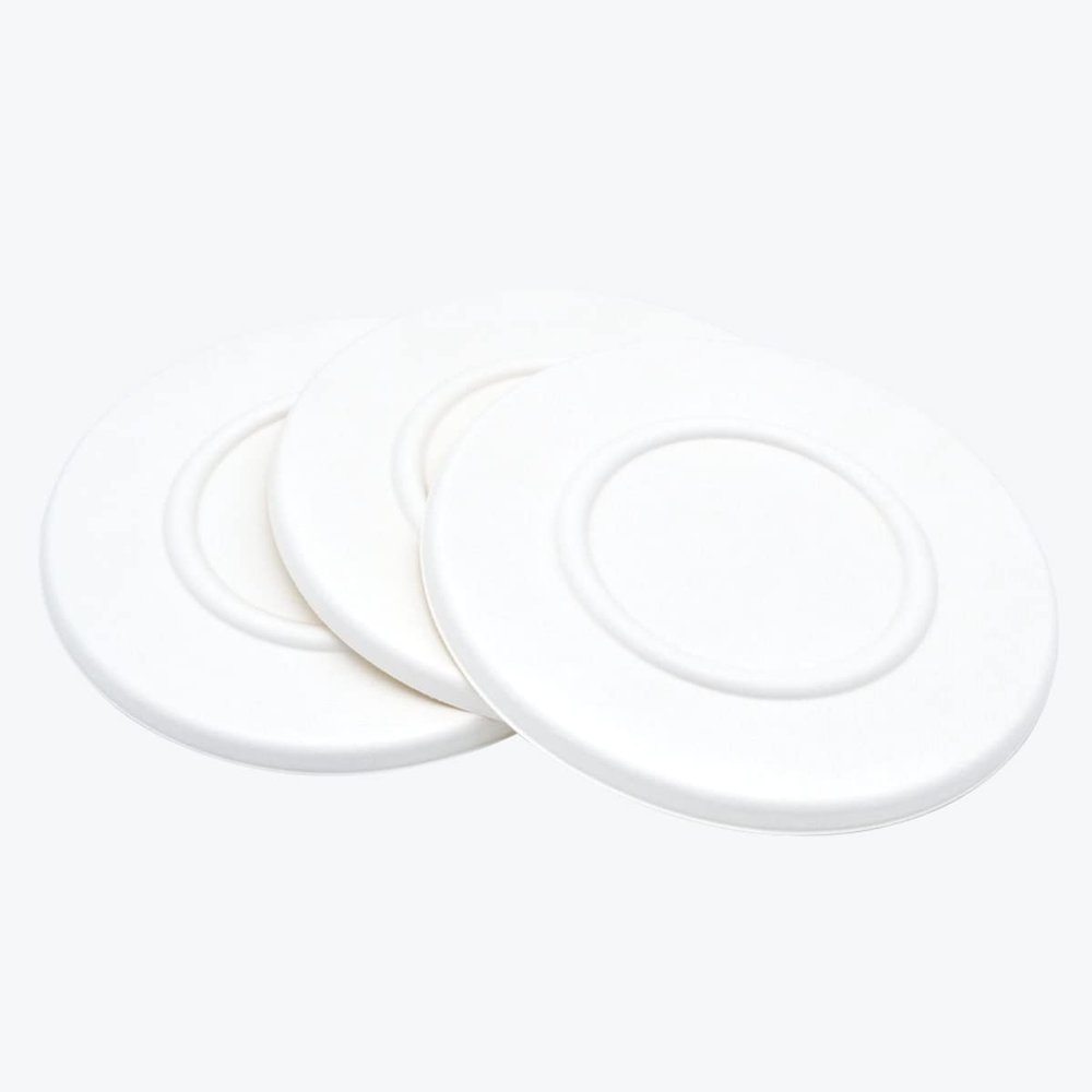 4.7 Inches Disposable Food Serving Bowl Lids| Heavy-Duty,100% Biodegradable | Made of Plant Based Sugarcane Fibers | Compostable lids for hot and cold Meals | Pack of 900