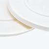 4.7 Inches Disposable Food Serving Bowl Lids| Heavy-Duty,100% Biodegradable | Made of Plant Based Sugarcane Fibers | Compostable lids for hot and cold Meals | Pack of 900 view 2