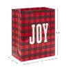 Hallmark Image Arts 8" Medium Christmas Gift Bags (8 Red and Green Bags: Plaid, Snowflake, Joy, Deer) for Teachers, Coworkers, Family view 3