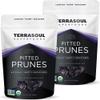 Terrasoul Superfoods Organic Dried Plums Pitted Prunes, 3 Lbs (Pack of 2) - Fiber | Vitamin K | Preservative Free view 1