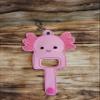 Bow Wow Pet Wear Axolotl inhaler Holder Key chain Key Fob view 3