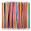 [Individually Wrapped] 300 Pcs Colorful Flexible Plastic Straws, Disposable Bendy Straws, 10.2" Long and 0.23'' Diameter, BPA-Free view 1