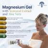 Health and Wisdom Pure Magnesium Gel with Seaweed Extract and Aloe Vera - Topical Muscle & Joint Relief- Natural and Pure Skin & Scalp Moisturizing - Enhanced Absorption - 64 Fl oz view 2