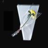 ccHuDE 100 Pcs Clear Flower Bouquet Sleeve Bags Rose Packaging Bag Plastic Flower Wrapping Bag Transparent Cellophane Bag view 3