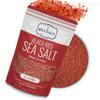 Alaea Red Salt Infused with Mineral-Rich Alaea Clay  Coarse Crystal Red Hawaiian Salt That Adds Color to Any Dish for Natural Finishing Use  14 oz Bag view 1