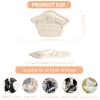 4 Pairs-Heel Guards for Shoes,Back of Heel Cushion Inserts,Loose Shoes Too Big,Reusable Adhesive Heel Guards Liners Protect Improved Women Men Shoe Fit&Comfort (4 Grey) view 2