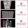 FOIMAS 100pcs Flower Bouquet Bag Plastic Wrapping Bags Clear Floral Bouquet Sleeve Cellophane Sleeves Flower Bouquet Packaging Bags for Flower Craft Birhtday Wedding Valentine's Day Mother's Day view 3